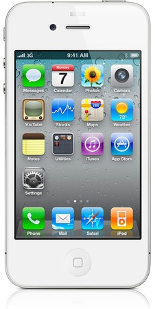 Смартфон APPLE iPhone 4 8GB White - Избербаш