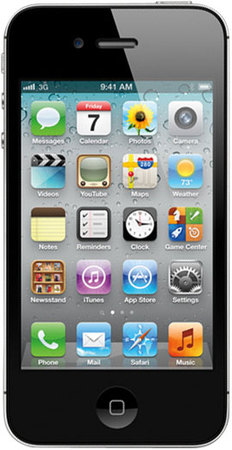 Смартфон APPLE iPhone 4S 16GB Black - Избербаш