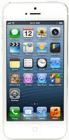 Смартфон Apple iPhone 5 32Gb White & Silver - Избербаш