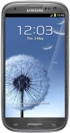 Смартфон Samsung Galaxy S3 GT-I9300 16Gb Titanium grey - Избербаш